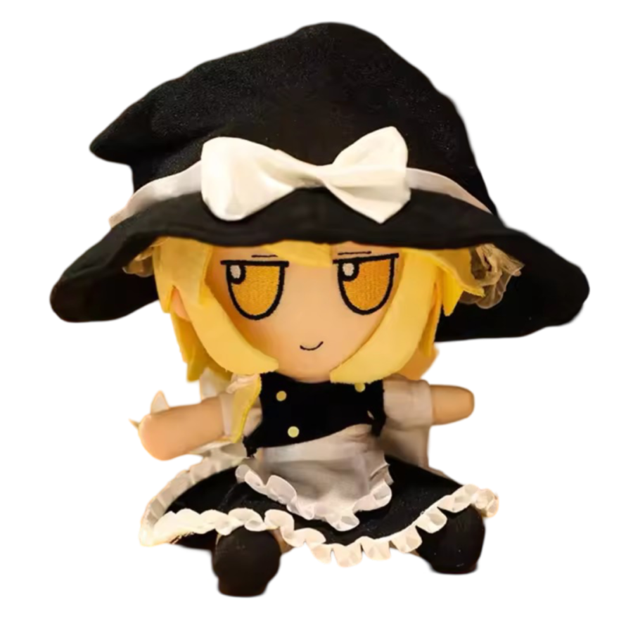 20cm Anime Touhou Project Marisa Kirisame Plush Toy