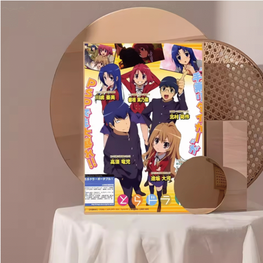 Toradora Anime Print Poster Toradora Anime Print Poster