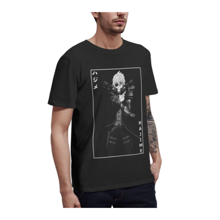 Anime Arifureta Hajime Short Sleeve T-Shirt Anime Arifureta Hajime Short Sleeve T-Shirt