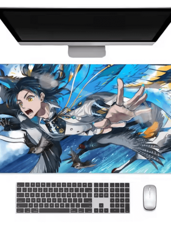 Anime Touken Ranbu Taikogane Sadamune Mouse Pad