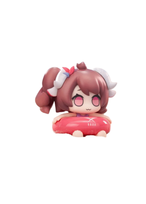 Anime Arknights Myrrh Rhodes Island Beach Party Figure Toy