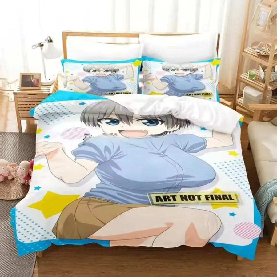 Uzaki-Chan Wants To Hang Out! Hana Anime Bedding Set Uzaki-Chan Wants To Hang Out! Hana Anime Bedding Set