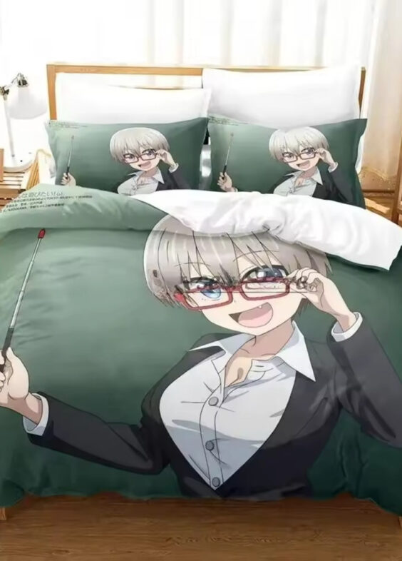 Uzaki-Chan Wants To Hang Out! Anime Hana Bedding Set