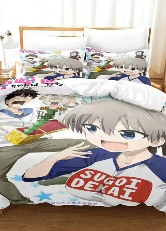 Uzaki-Chan Wants To Hang Out! Character Anime Bedding Set