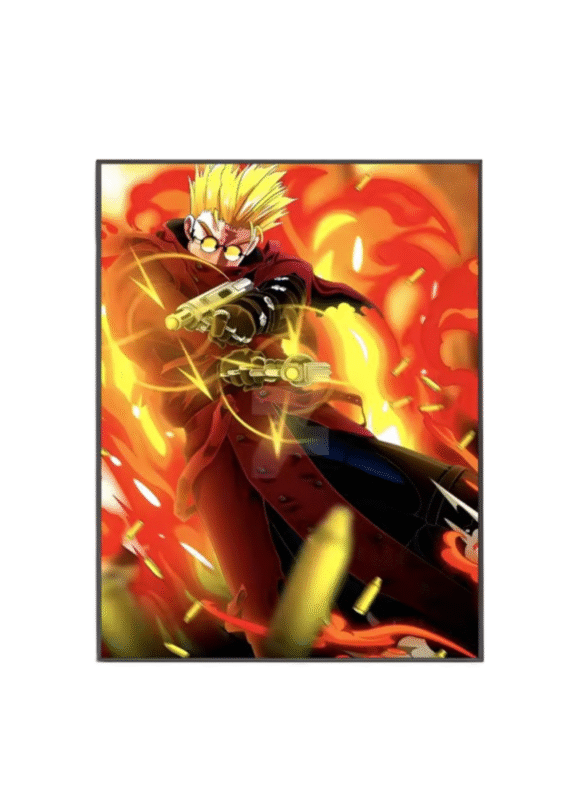Trigun Anime Vash The Stampede Poster Wall Art