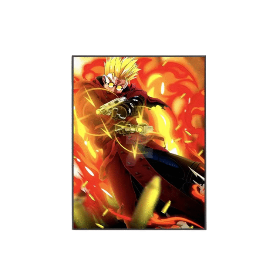 Trigun Anime Vash The Stampede Poster Wall Art Trigun Anime Vash The Stampede Poster Wall Art