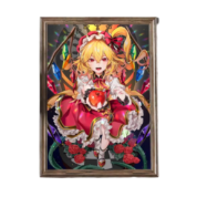Anime Touhou Project Flandre Scarlet Wall Art Painting