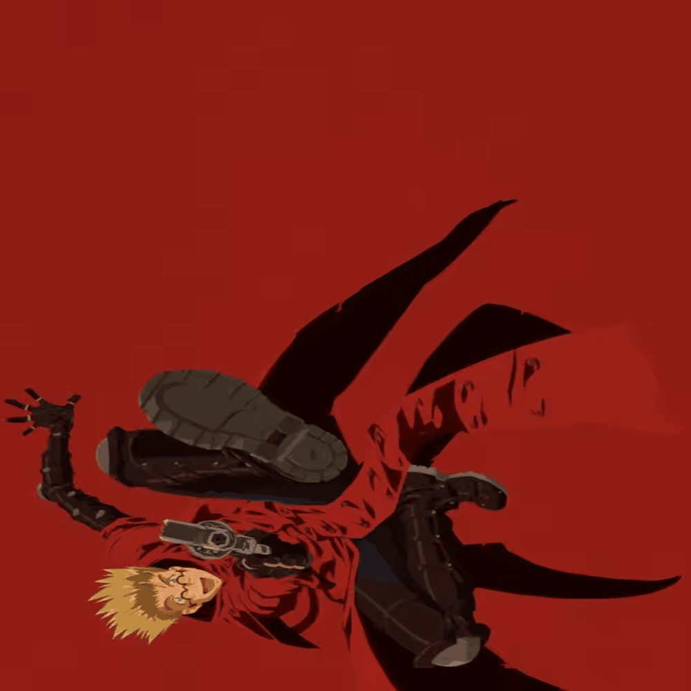 Anime Trigun Vash The Stampede Red Decoration Painting Wall Art Anime Trigun Vash The Stampede Red Decoration Painting Wall Art