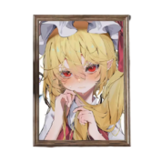 Touhou Project Flandre Anime Wall Art Poster