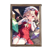 Touhou Project Anime Flandre Wall Art Poster