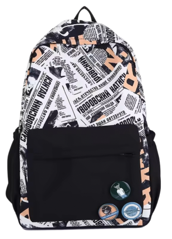 One Piece Anime Luffy Printed Student School Bag