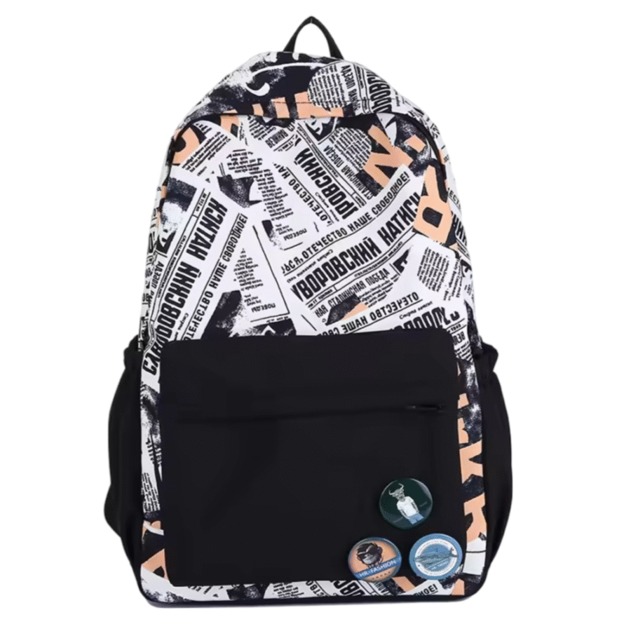One Piece Anime Luffy Printed Student School Bag One Piece Anime Luffy Printed Student School Bag