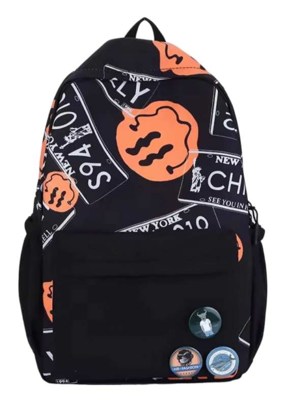 Anime One Piece Luffy Printed Student School Bag