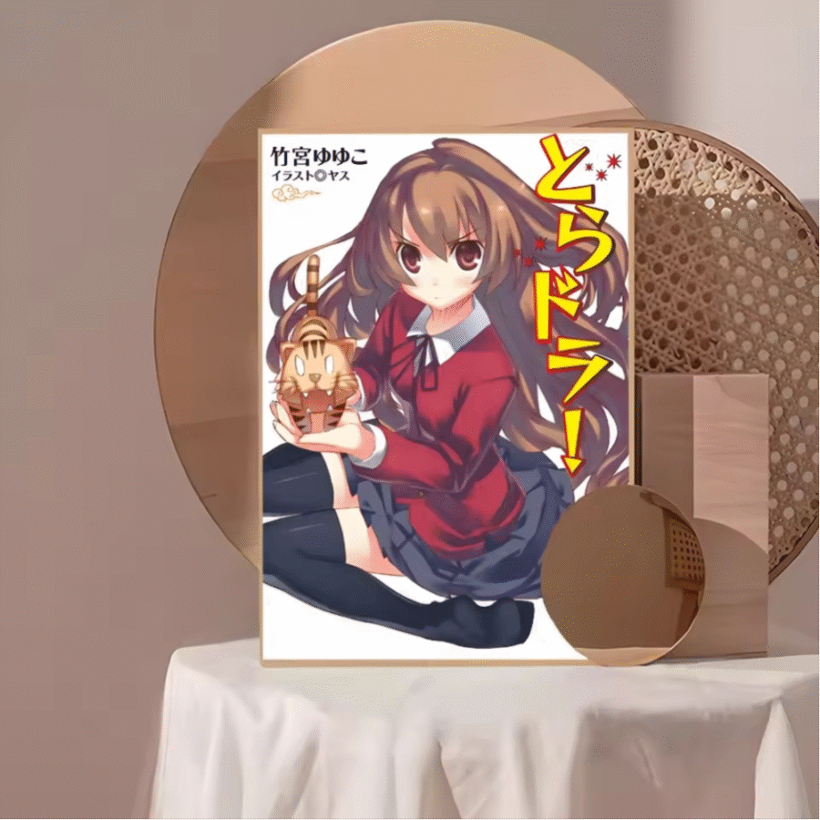 Anime Toradora Taiga Aisaka Sticky Poster Anime Toradora Taiga Aisaka Sticky Poster