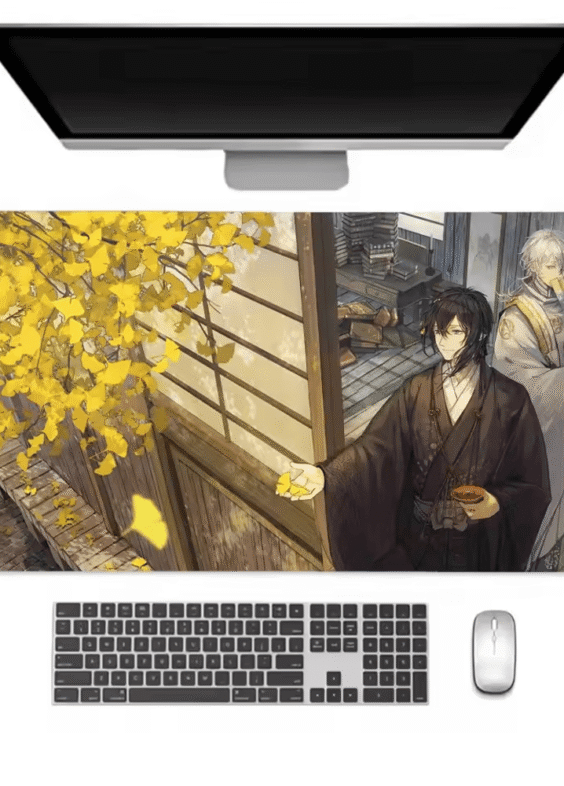 Anime Touken Ranbu Characters Print Mouse Pad