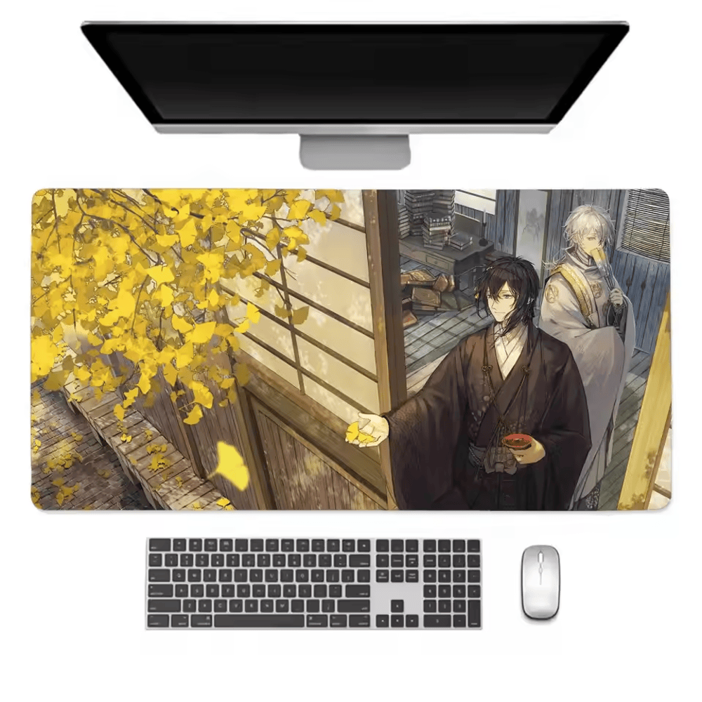 Anime Touken Ranbu Characters Print Mouse Pad Anime Touken Ranbu Characters Print Mouse Pad