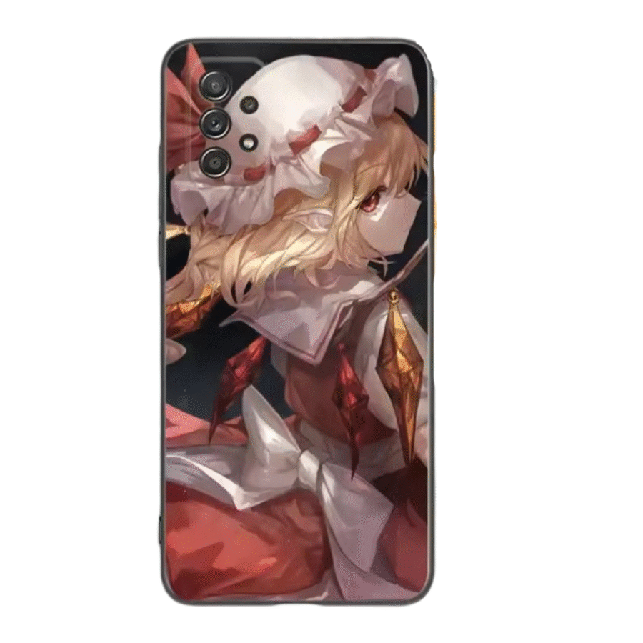 Touhou Project Flandre Scarlet Anime Printed Phone Case For Samsung Touhou Project Flandre Scarlet Anime Printed Phone Case For Samsung