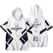 Anime A Certain Magical Index Accelerator Short Sleeve Hoodie