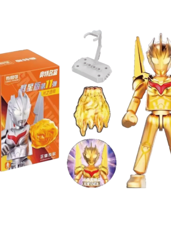 Anime Blokees Ultraman Noa Galaxy Version 11 Assembled And Movable Toy Blind Box