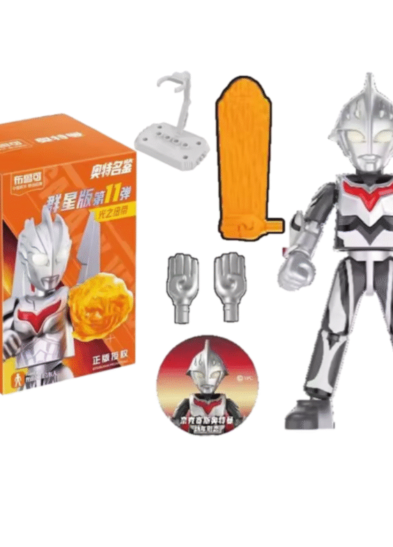 Anime Blokees Ultraman Nexus Galaxy Version 11 Assembled And Movable Toy Blind Box