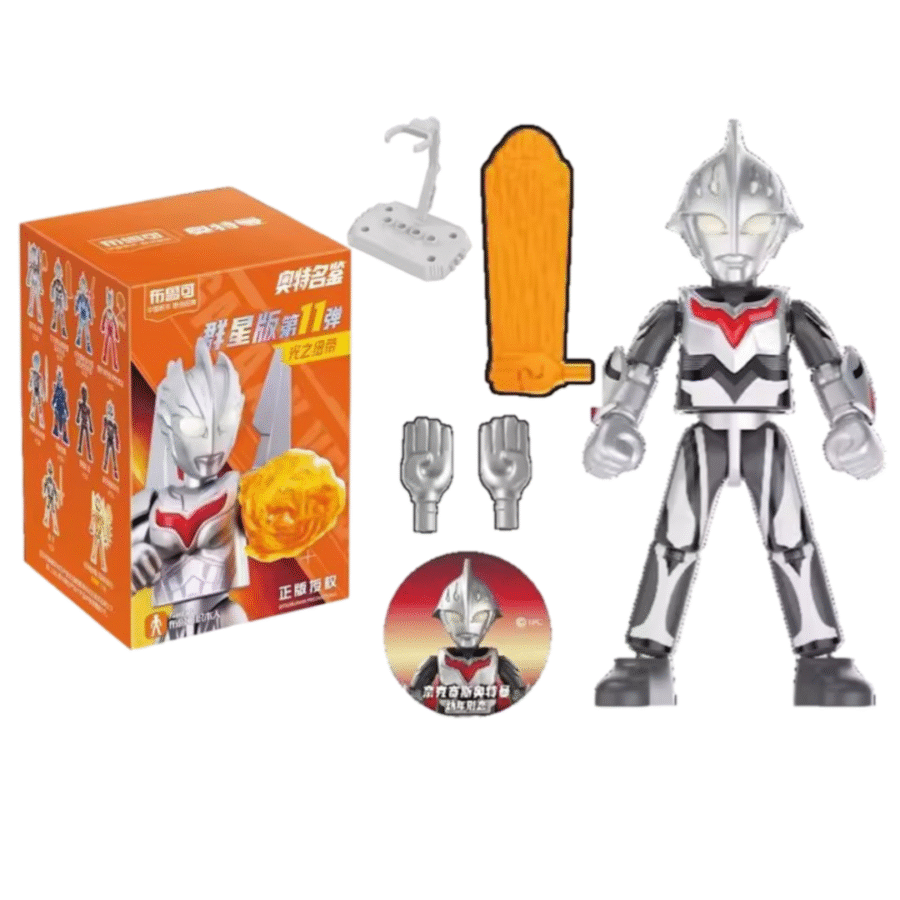 Anime Blokees Ultraman Nexus Galaxy Version 11 Assembled And Movable Toy Blind Box