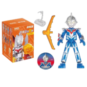 Anime Blokees Ultraman Nexus Blue Galaxy Version 11 Assembled And Movable Toy Blind Box