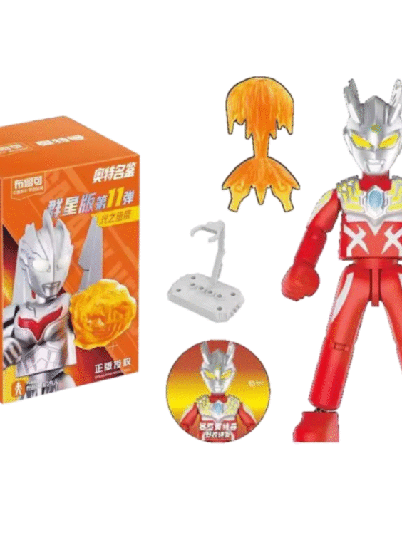 Blokees Anime Ultraman Zero Galaxy Version 11 Assembled And Movable Toy Blind Box