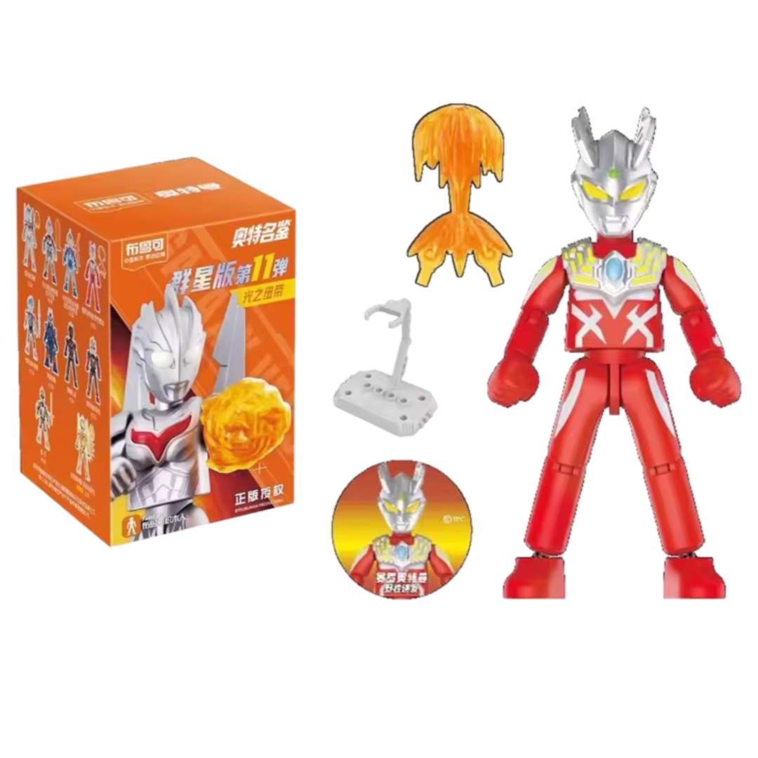 Blokees Anime Ultraman Zero Galaxy Version 11 Assembled And Movable Toy Blind Box Blokees Anime Ultraman Zero Galaxy Version 11 Assembled And Movable Toy Blind Box