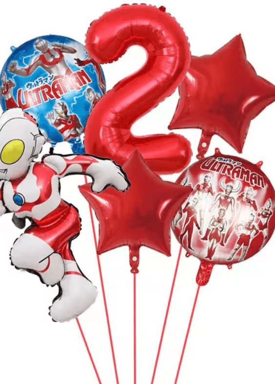 Anime Ultraman Aluminium Foil Decoration Balloon