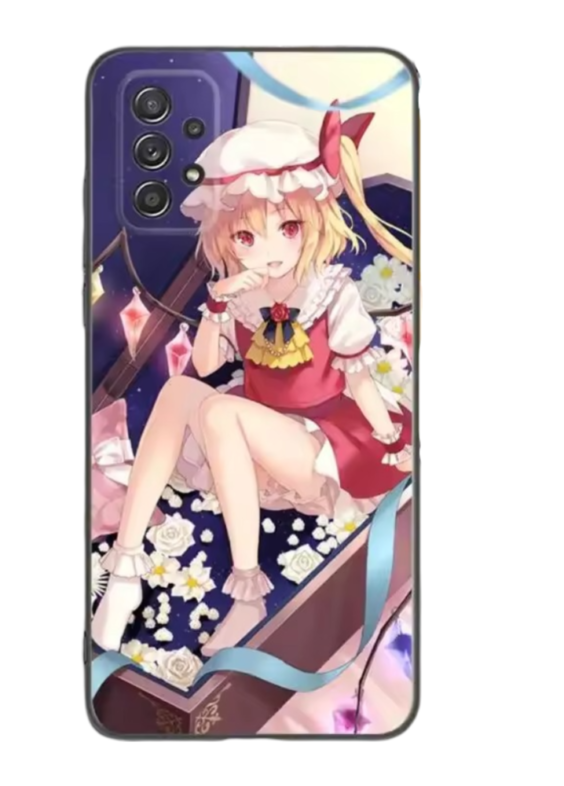 Touhou Project Anime Flandre Scarlet Printed Phone Case For Samsung