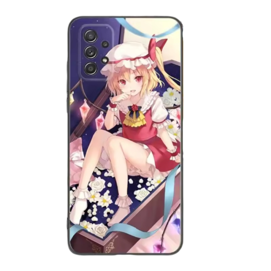 Touhou Project Anime Flandre Scarlet Printed Phone Case For Samsung Touhou Project Anime Flandre Scarlet Printed Phone Case For Samsung