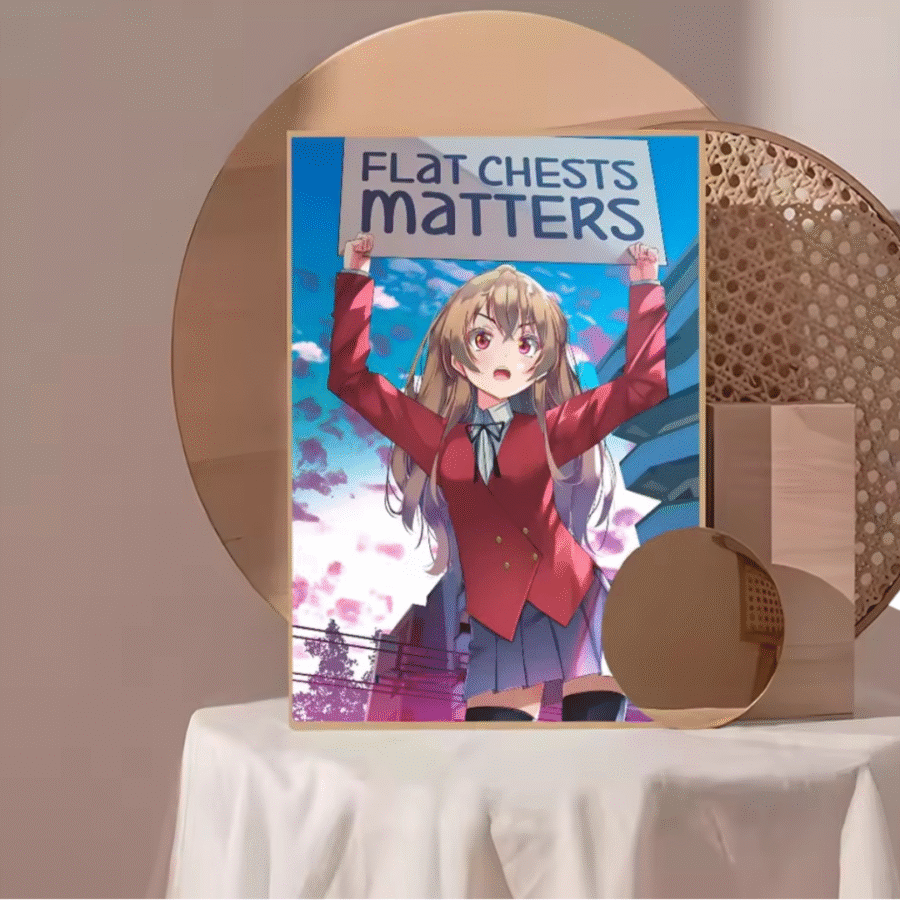 Toradora Anime Taiga Aisaka Sticky Poster Toradora Anime Taiga Aisaka Sticky Poster