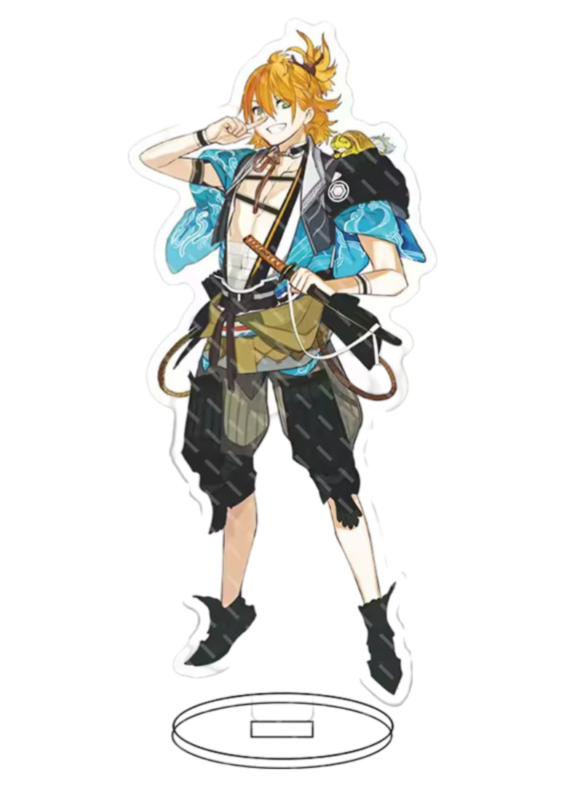 15cm Anime Touken Ranbu Urashima Kotetsu Acrylic Stand