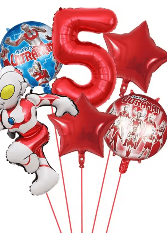Ultraman Anime Aluminium Foil Party Decoration Balloon