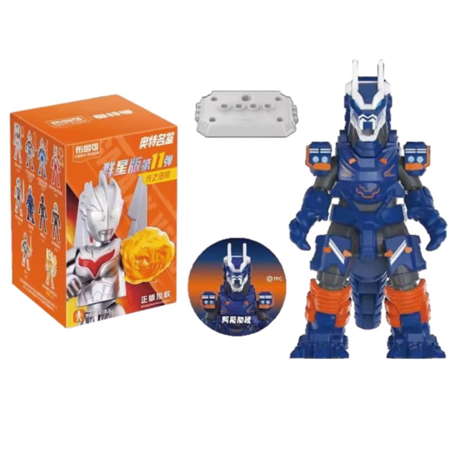 Anime Blokees Ultraman Earth Gallon Galaxy Version 11 Assembled And Movable Toy Blind Box Anime Blokees Ultraman Earth Gallon Galaxy Version 11 Assembled And Movable Toy Blind Box