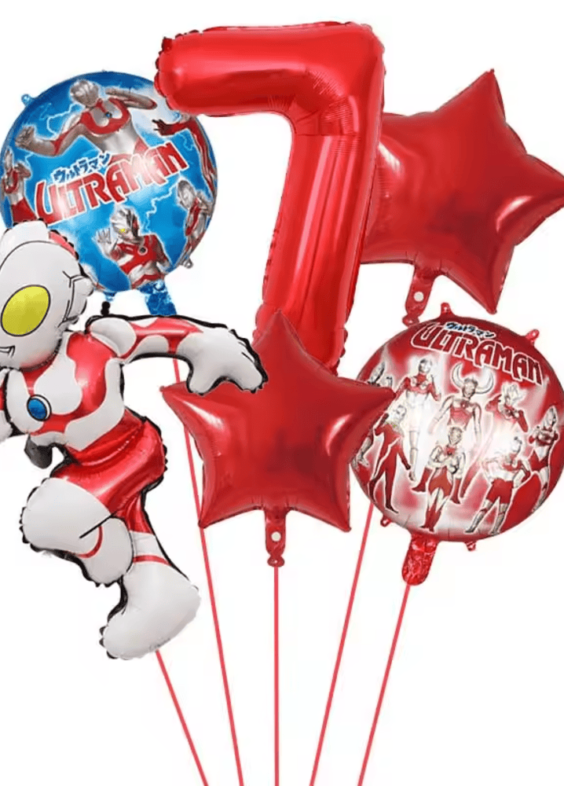 Anime Ultraman Aluminium Foil Party Decoration Balloon