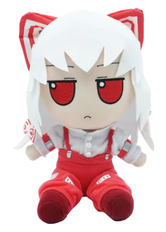 20cm Anime Touhou Project Fujiwara No Mokou Plush Toy