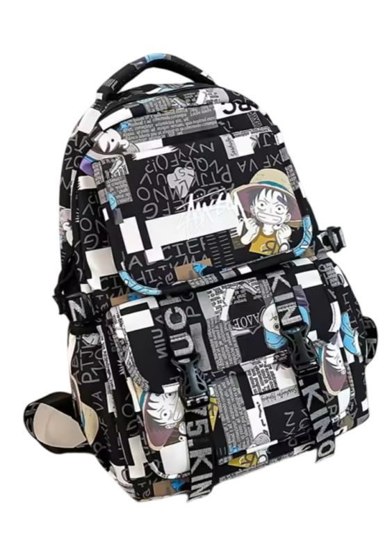 One Piece Monkey D. Luffy Anime Backpack For Men And Women