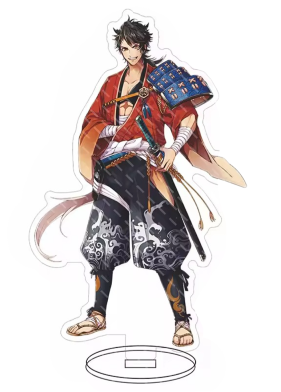 15cm Anime Touken Ranbu Mutsunokami Yoshiyuki Acrylic Stand