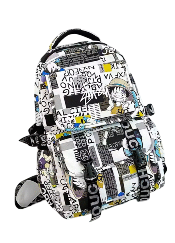 One Piece Anime Monkey D. Luffy Backpack For Men And Women