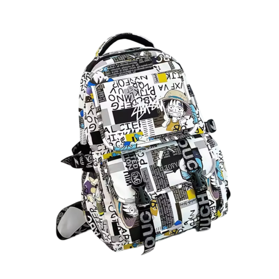 One Piece Anime Monkey D. Luffy Backpack For Men And Women One Piece Anime Monkey D. Luffy Backpack For Men And Women