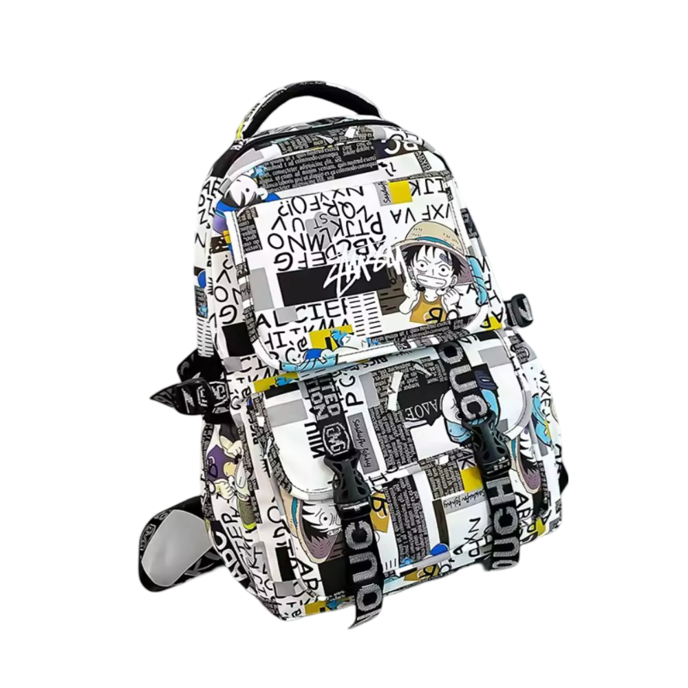 One Piece Anime Monkey D. Luffy Backpack For Men And Women One Piece Anime Monkey D. Luffy Backpack For Men And Women