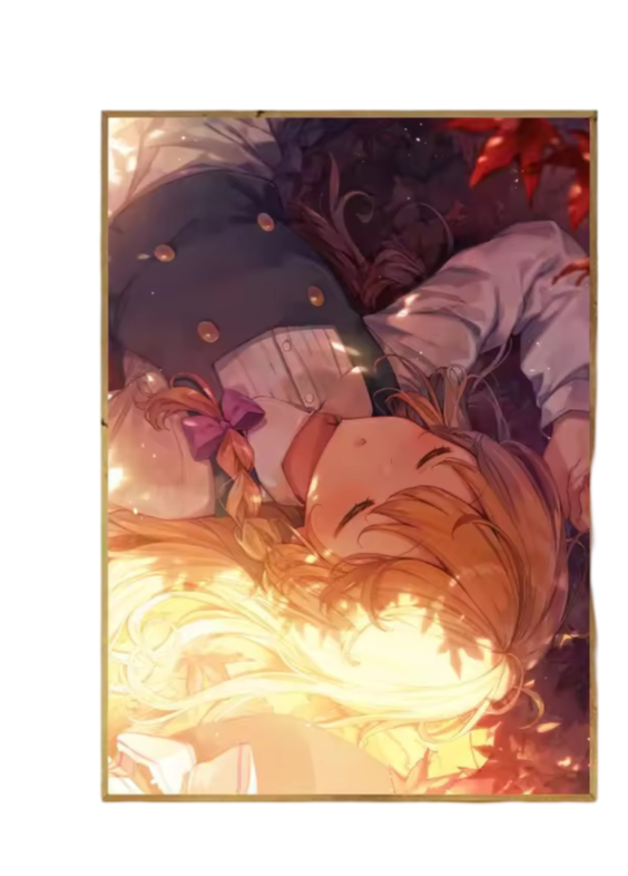 Touhou Project Marisa Kirisame Anime Waterproof Poster Wall Art