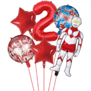 Anime Ultraman Aluminium Foil Party Decoration Balloons