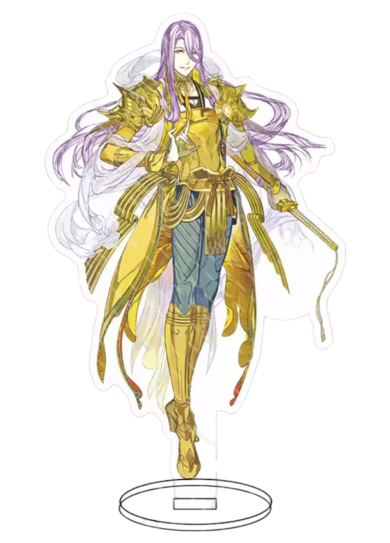 15cm Anime Touken Ranbu Hachisuka Kotetsu Acrylic Stand