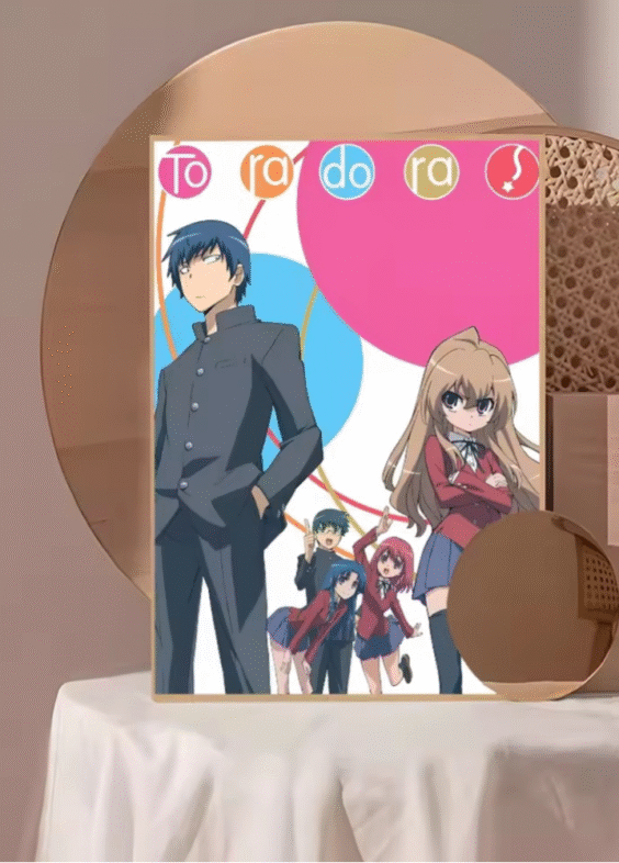 Anime Toradora Print Sticky Wall Poster