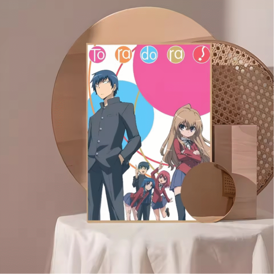 Anime Toradora Print Sticky Wall Poster Anime Toradora Print Sticky Wall Poster