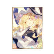 Anime Touhou Project Marisa Kirisame Waterproof Poster Wall Decor