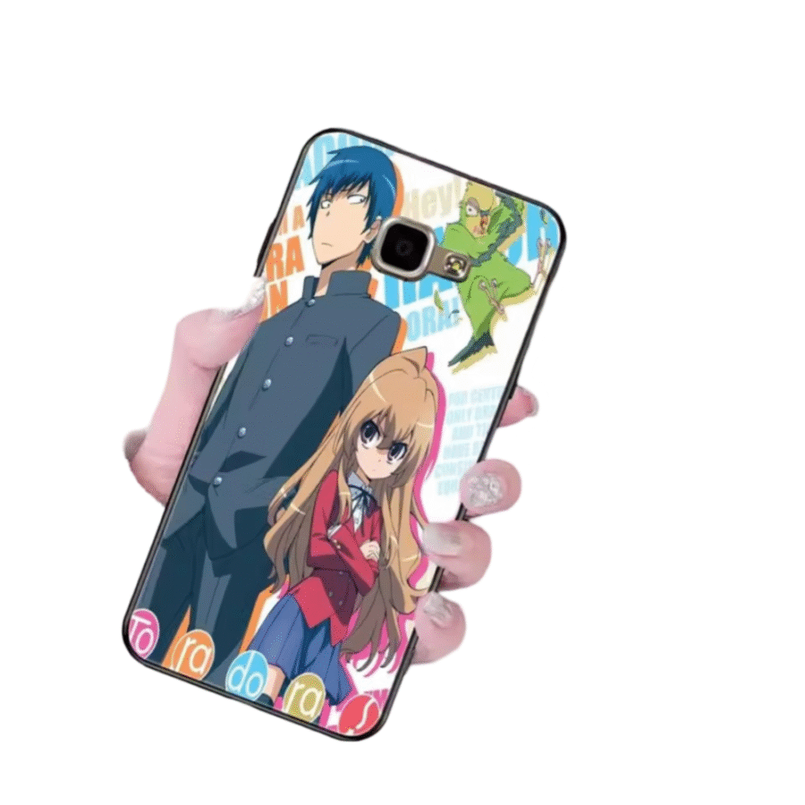 Toradora! Ryūji Takasu And Taiga Aisaka Anime Phone Case For Samsung Toradora! Ryūji Takasu And Taiga Aisaka Anime Phone Case For Samsung