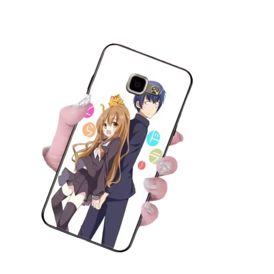 Anime Toradora! Ryūji Takasu And Taiga Aisaka Phone Case For Samsung Anime Toradora! Ryūji Takasu And Taiga Aisaka Phone Case For Samsung